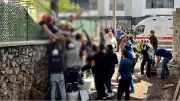 Aksaray'da inşaatta 4. kattan düşen işçi Abdullah Türk hayatını kaybetti