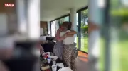 Çağla Şıkel bayram sevincini annesi ve oğullarıyla paylaştı