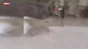 Ankara Bala'da Ceviz Büyüklüğünde Dolu Yağışı Hayatı Olumsuz Etkiledi