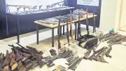 Ankara'da evini silah atölyesine çeviren şüpheli yakalandı