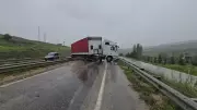Ankara'da TIR minibüs çarpıştı: 11 yaralı