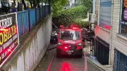 Ankara'da yoğun yağış dükkanları su altında bıraktı