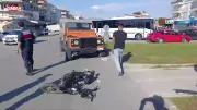 Antalya'da kazada yaralanan sürücüye plakasız araç kullanmaktan 46 bin TL ceza