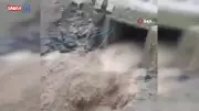 Artvin'de sağanak yağış taşkın ve heyelanlara yol açtı