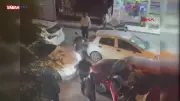 Avcılar'da yol verme kavgası cep telefonuyla kaydedildi