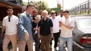 Aziz Yıldırım, şampiyon boksörlerle bir araya geldi