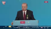 Başkan Erdoğan: Türkiye-Kazakistan ticaret hacmi 10 milyar dolara yaklaştı
