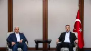 Bakan Fidan, Haşdi Şabi Komisyonu Başkanı ile Ankara'da Görüştü