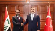Bakan Fidan, Irak Takaddüm Partisi lideri Halbusi'yi Ankara'da kabul etti