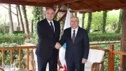 Bakan Güler, Gürcistanlı mevkidaşı Chikovani ile bir araya geldi