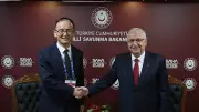 Bakan Güler Çin Ankara Büyükelçisi Jiang Xuebin'i Kabul Etti