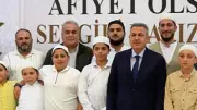 Bakan Çiftçi'den hafızlara yemek sözü: Program düzenlendi