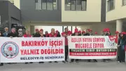 Bakırköy Belediyesi'nde işten çıkarma protestosu: Sendika üyeleri tepkili