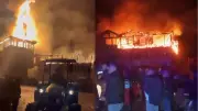 Bartın'da ev yangını cami ve köy konağına sıçradı