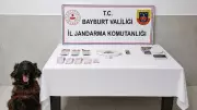 Bayburt'ta uyuşturucu operasyonu: 3 gözaltı