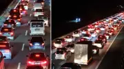 Bayram Dönüşünde Anadolu Otoyolu'nda Trafik Durma Noktasına Geldi