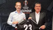 Beşiktaş Başkanı Adalı, UEFA Başkanı Ceferin ile İstanbul'da Buluştu