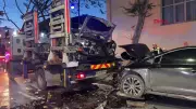 Beşiktaş'ta feci kaza: 1 ölü, 8 yaralı