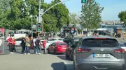 Beşiktaş'ta trafik polisine minibüs çarptı: Ağır yaralı polis yoğun bakımda