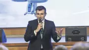 Belçika Kraliçesi Mathilde'ye BAYKAR'da Selçuk Bayraktar'dan sunum