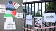 Belçika'da RTBF'nin Eurovision Kararı Protesto Edildi