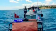 Beylikdüzü açıklarında makine arızası yapan tekne kurtarıldı