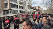 Bingöl'de Bodrum Katında Yangın: 13 Kişi Dumandan Etkilendi