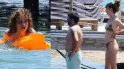 Bülent Şakrak, oğlu ve sevgilisiyle Bodrum'da tatilde