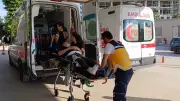 Bursa'da palet fabrikasında makine devrildi: İşçi yaralandı