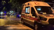 Bursa'da refüje çarpan motokurye hayatını kaybetti