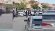 Bursa'da trafik tartışması döner bıçaklı kavgaya dönüştü: O anlar kamerada