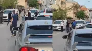 Bursa'da trafikte döner bıçaklı kavga: O anlar kamerada!
