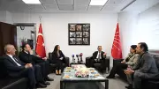 CHP Genel Merkezi'nde Siyasi Partiler Arası Bayramlaşma Programı