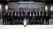 Cumhurbaşkanı Erdoğan, Galatasaray'ı Kabul Etti