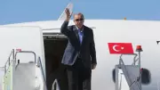 Cumhurbaşkanı Erdoğan, Türkistan'a Hareket Etti