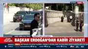 Cumhurbaşkanı Erdoğan'dan anne ve babasının kabrine ziyaret
