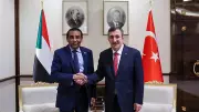 Cumhurbaşkanı Yardımcısı Yılmaz, Sudan Başbakanı İdris ile Görüştü