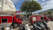 Datça'da restoran bacasında yangın paniği