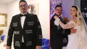 Denizli'de damatlık reklam panosu oldu: Düğün masrafının dörtte biri bedava