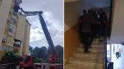 Denizli'de yıldırım düşmesi: 2 kişi yaralandı