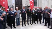 Depremde Zarar Gören Tarihi Mestanzade Camii Yeniden İbadete Açıldı