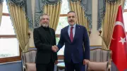 Dışişleri Bakanı Fidan, İranlı Bakiri ile Görüştü