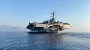 Dünyanın en büyük uçak gemisi USS Gerald R. Ford ABD'ye döndü