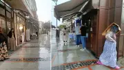 Edirne'de sağanak yağış hayatı olumsuz etkiledi