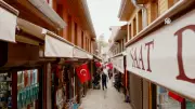 Edirne'nin tarihi 'Dar Çarşı'sı restore edildi, kente renk kattı