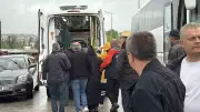 Şehit ailelerinin kaldığı otelde doğal gaz paniği