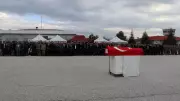 Şehit Polis Emrah Koç İçin Van'da Düzenlenen Törenle Son Yolculuğuna Uğurlandı