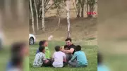 Şehit Polis Emrah Koç'un Çocuklarla Bilmce Oynadığı Görüntüler Ortaya Çıktı