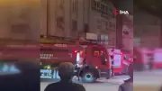 Elazığ'da lokanta bacasında yangın paniği