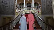 Emine Erdoğan, Belçika Kraliçesi Mathilde'yi Dolmabahçe'de Ağırladı